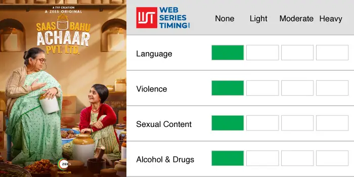Saas Bahu Achaar Family Friendly Rating