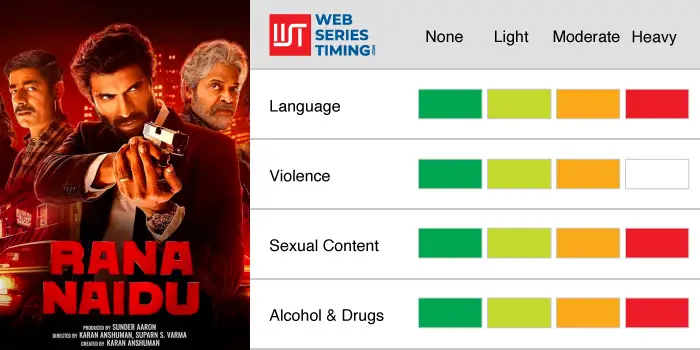 Rana Naidu Parents Guide Family Friendly Rating