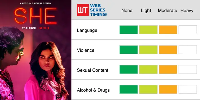 She Hindi Series Family Friendly Rating